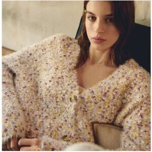 Callahan (Free People) Cozy Multicolor Knit Cardigan